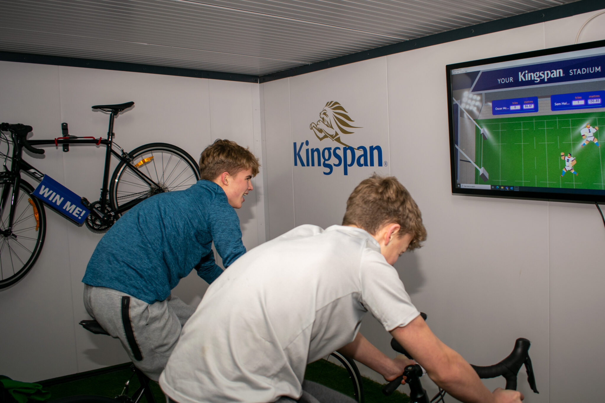 Kingspan TryCycle Challenge lights up Ulster Rugby fans ATTNx